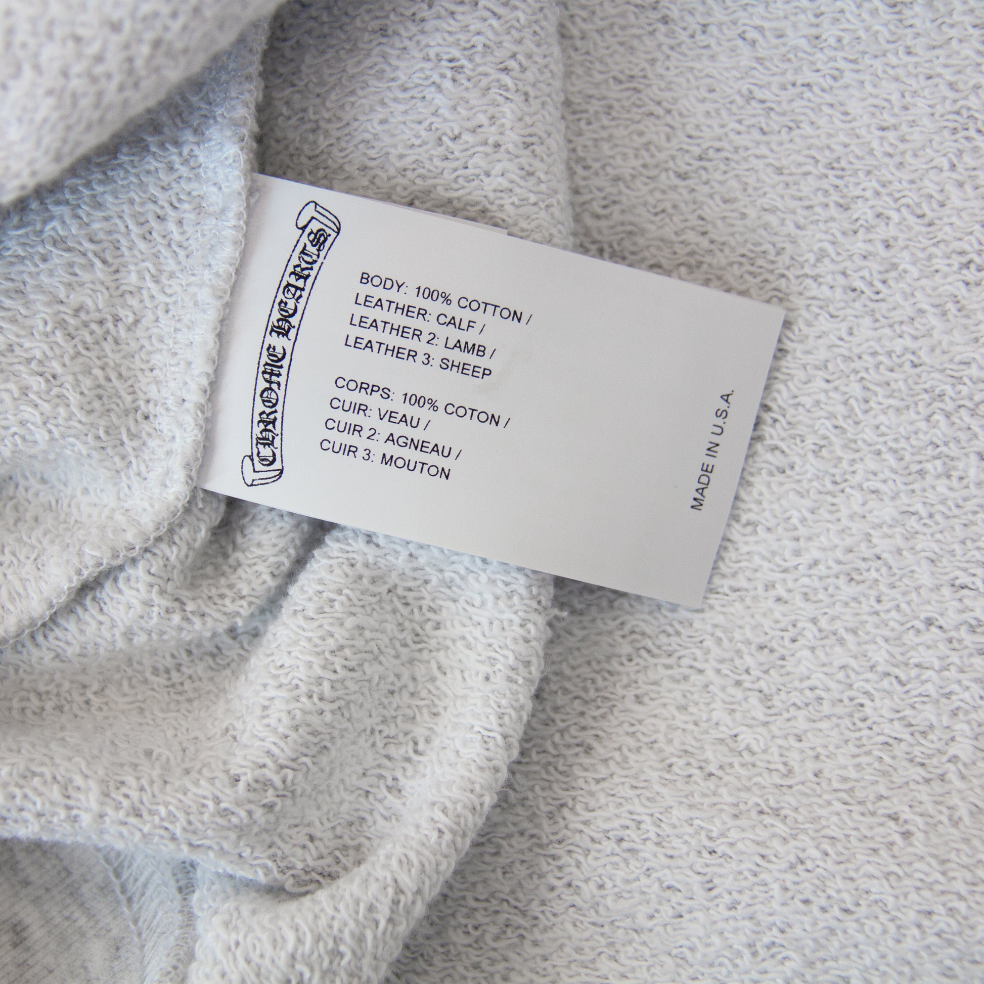 CHROME HEARTS MATTY BOY CROSS PATCH HOODIE (1/1)