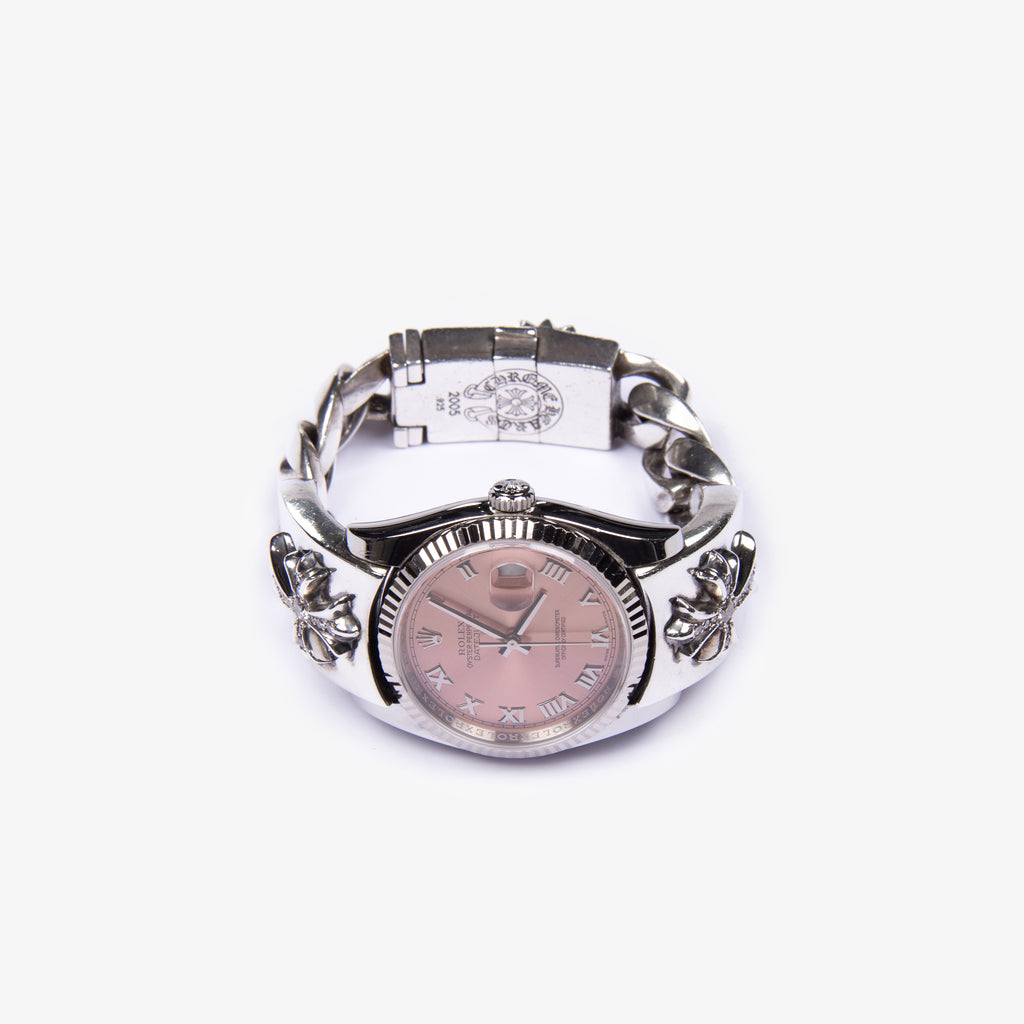 x CHROME HEARTS DIAMOND CROSS DATEJUST 36MM