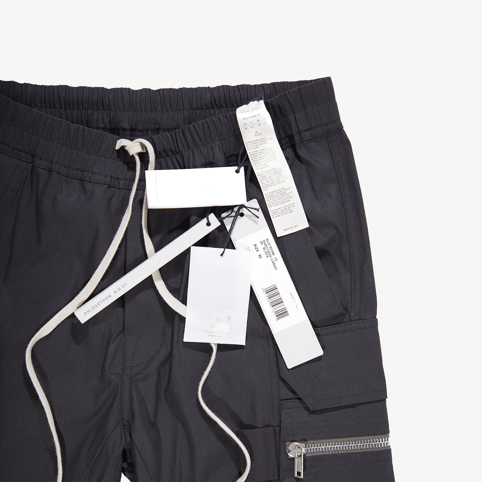 RICK OWENS MASTODON CARGO PANTS
