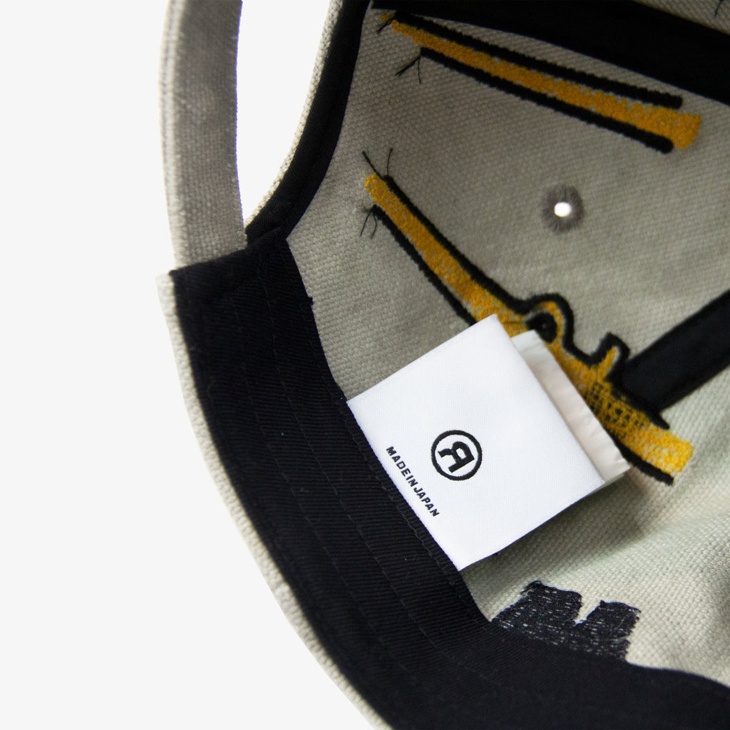 READYMADE CANVAS GRAFITTI CAP