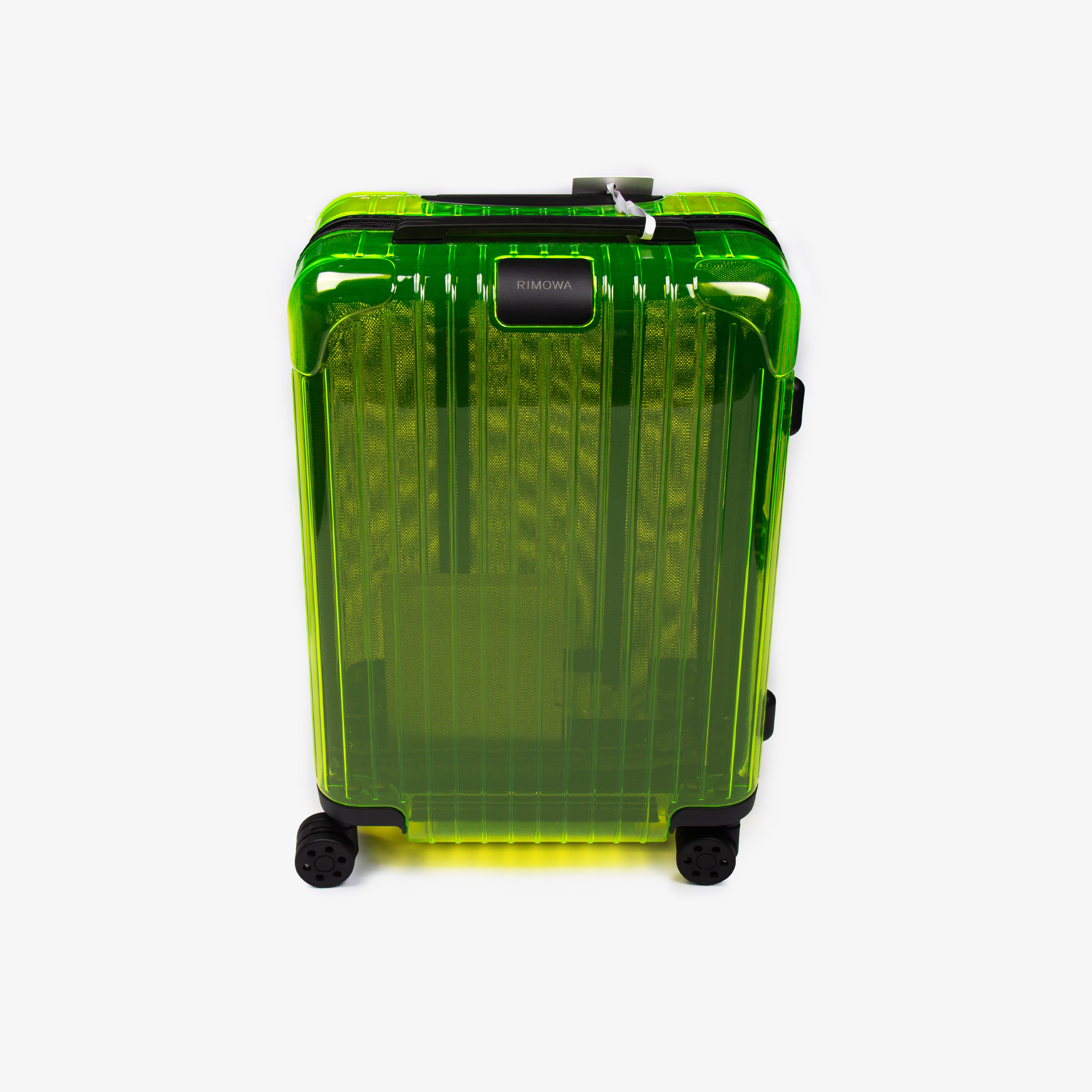 ESSENTIAL CABIN FLUO GREEN CARRY ON