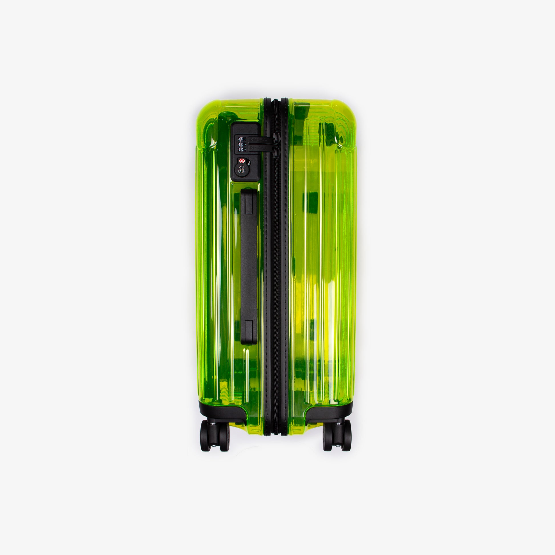 ESSENTIAL CABIN FLUO GREEN CARRY ON