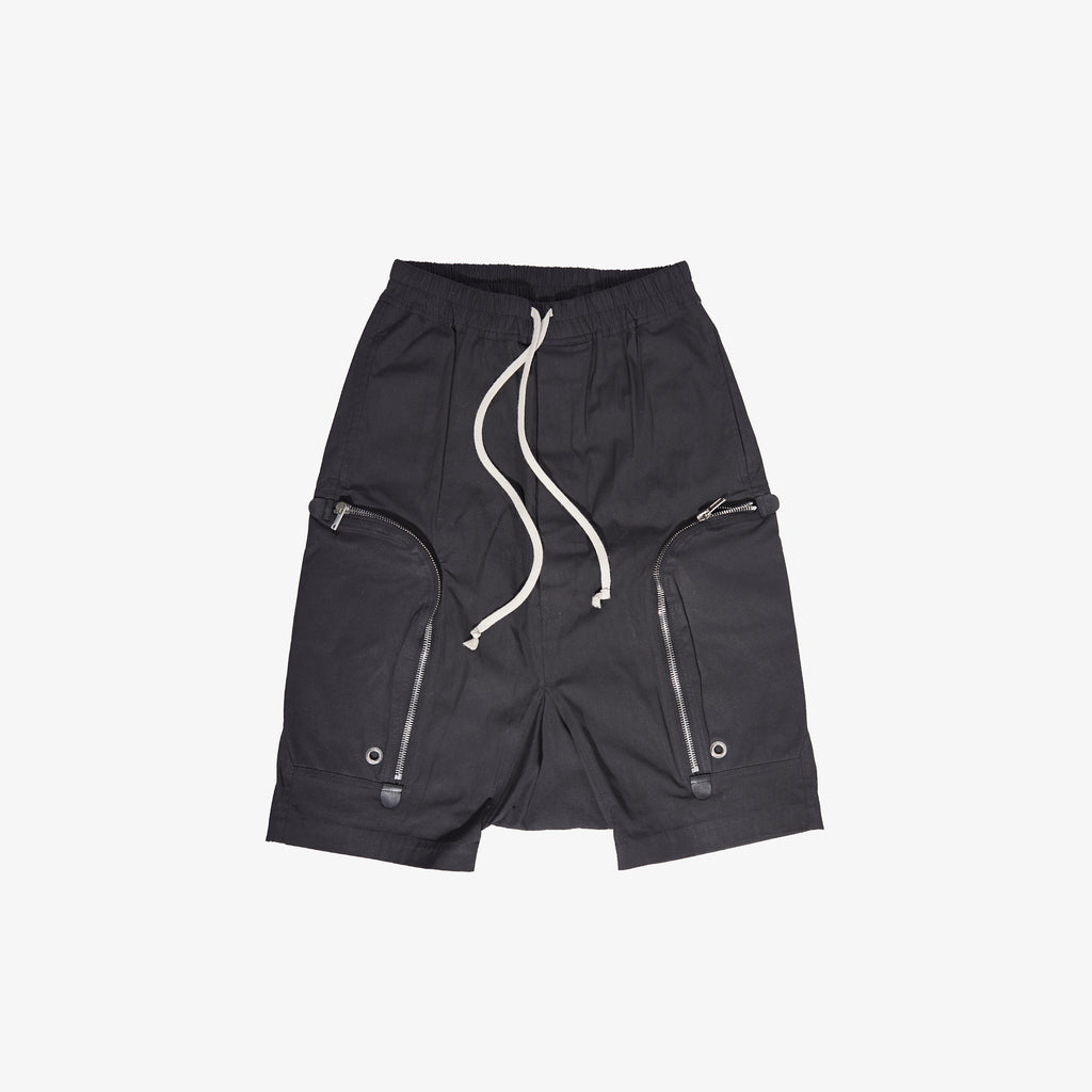RICK OWENS ZIP POCKET SHORT