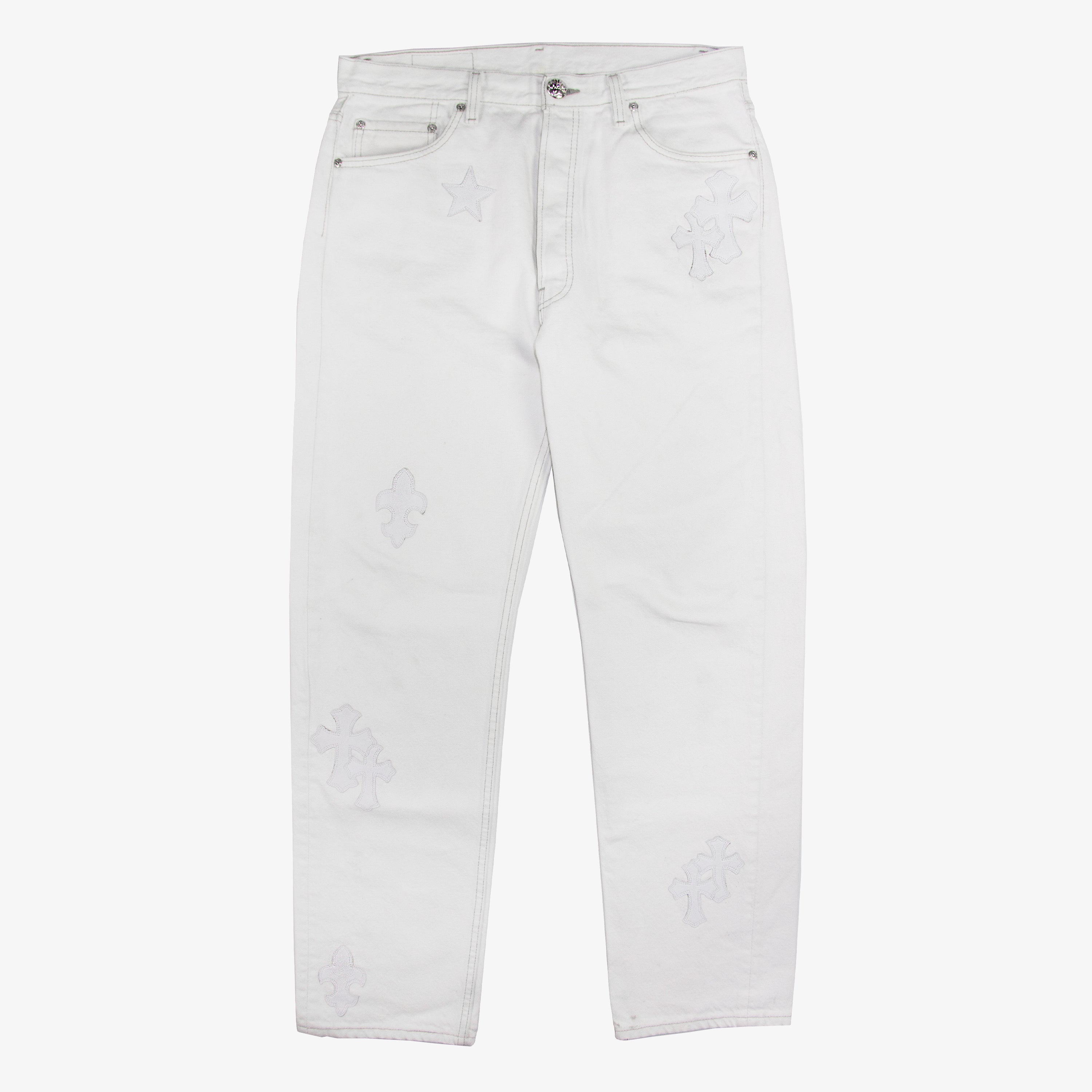 ST. BARTH EXCLUSIVE MIXED PATCH DENIM