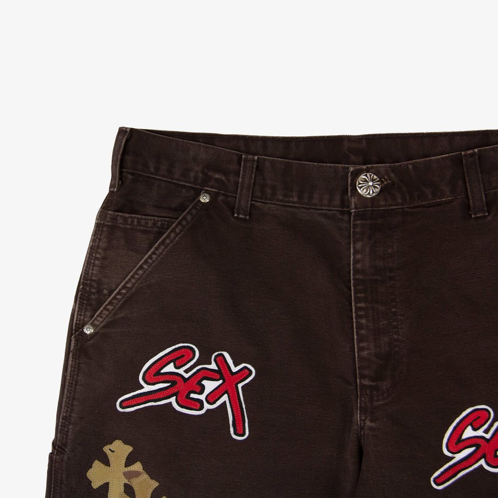 CHROME HEARTS SEX RECORDS CROSS PATCH CARPENTERS