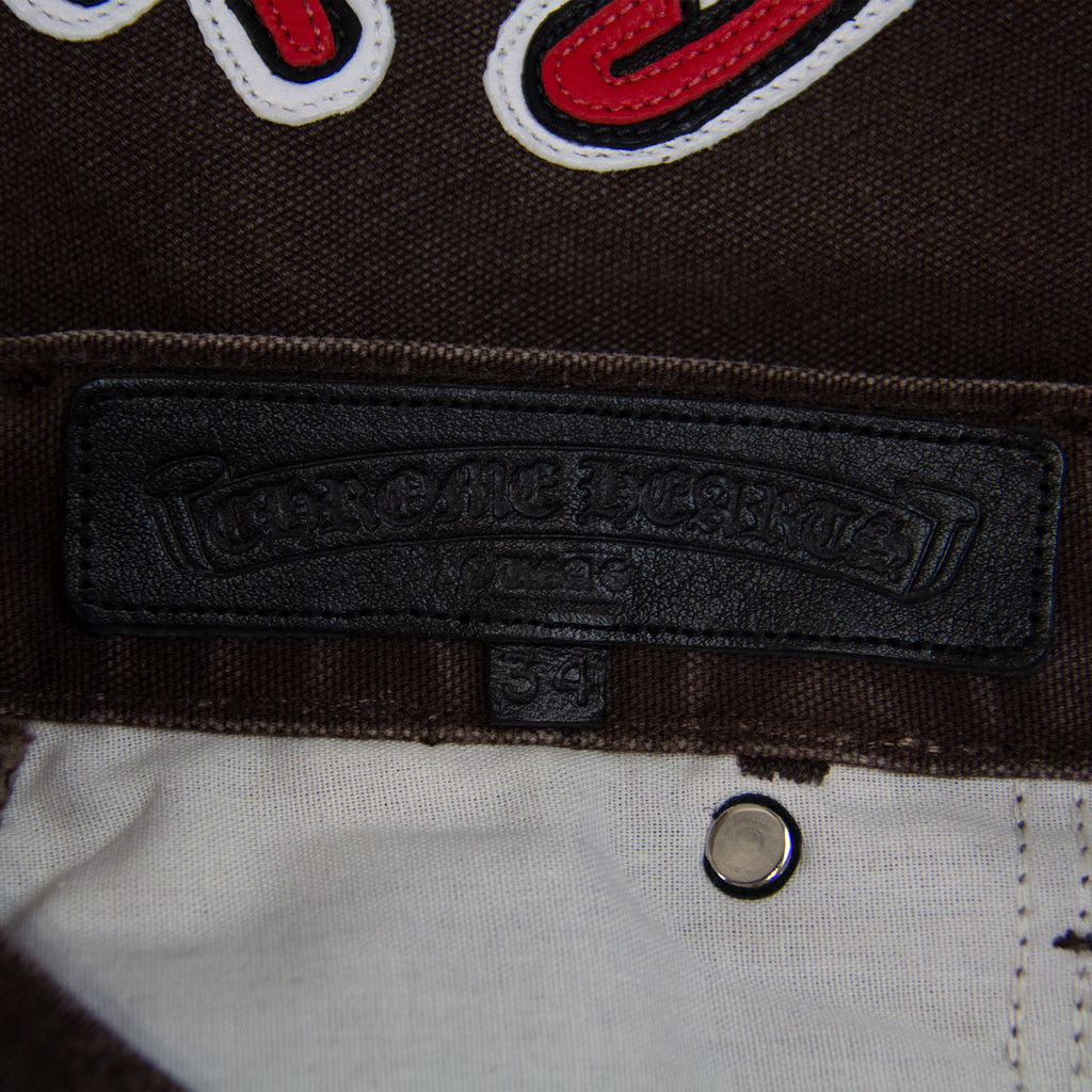 CHROME HEARTS SEX RECORDS CROSS PATCH CARPENTERS