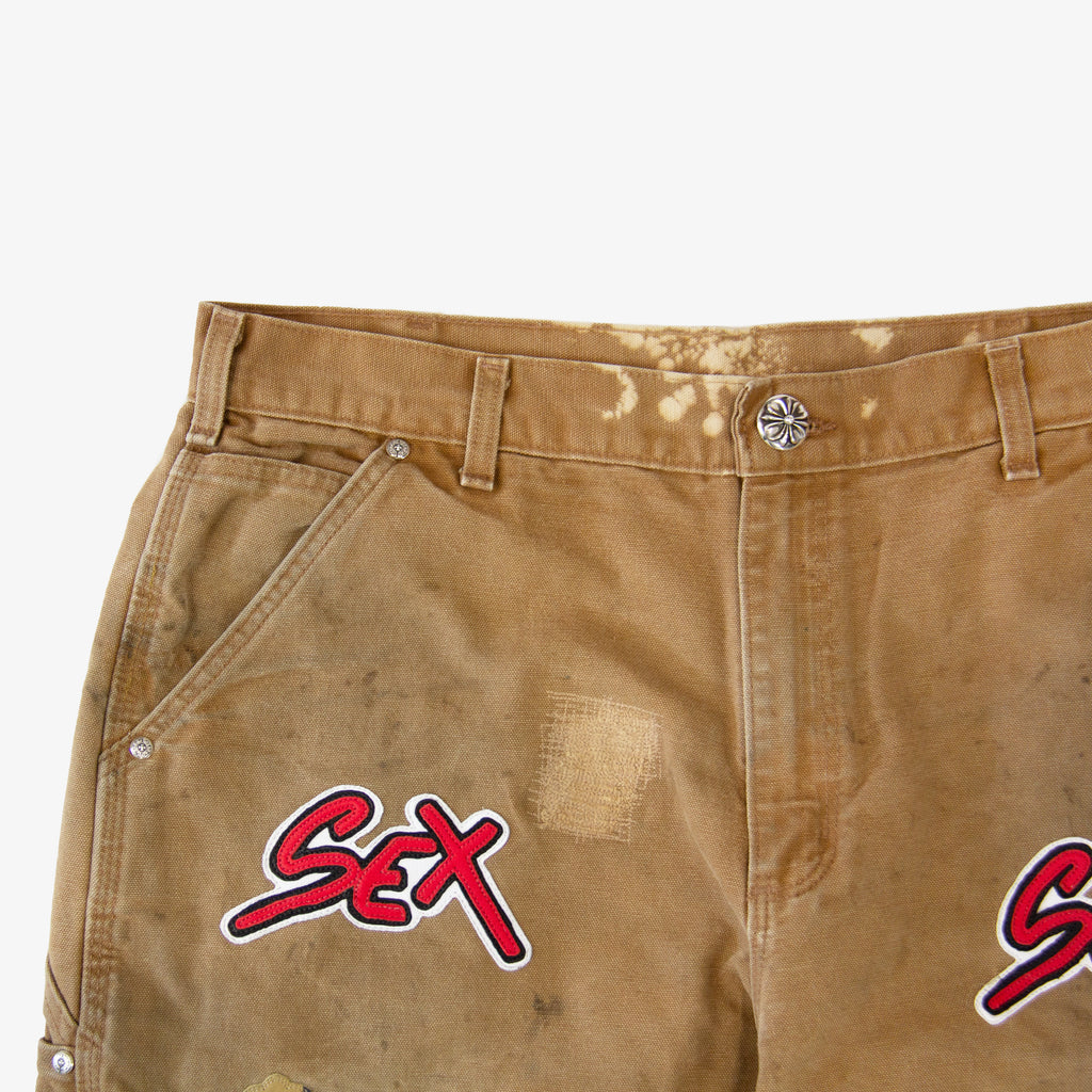 CHROME HEARTS SEX RECORDS CROSS PATCH CARPENTERS