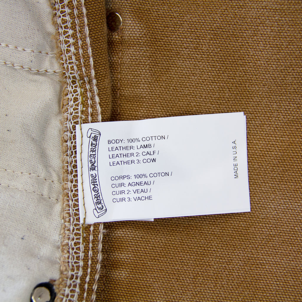 CHROME HEARTS SEX RECORDS CROSS PATCH CARPENTERS