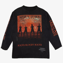 Load image into Gallery viewer, x MAXFIELD SEPULTURA 1996 BLOODY ROOTS LS