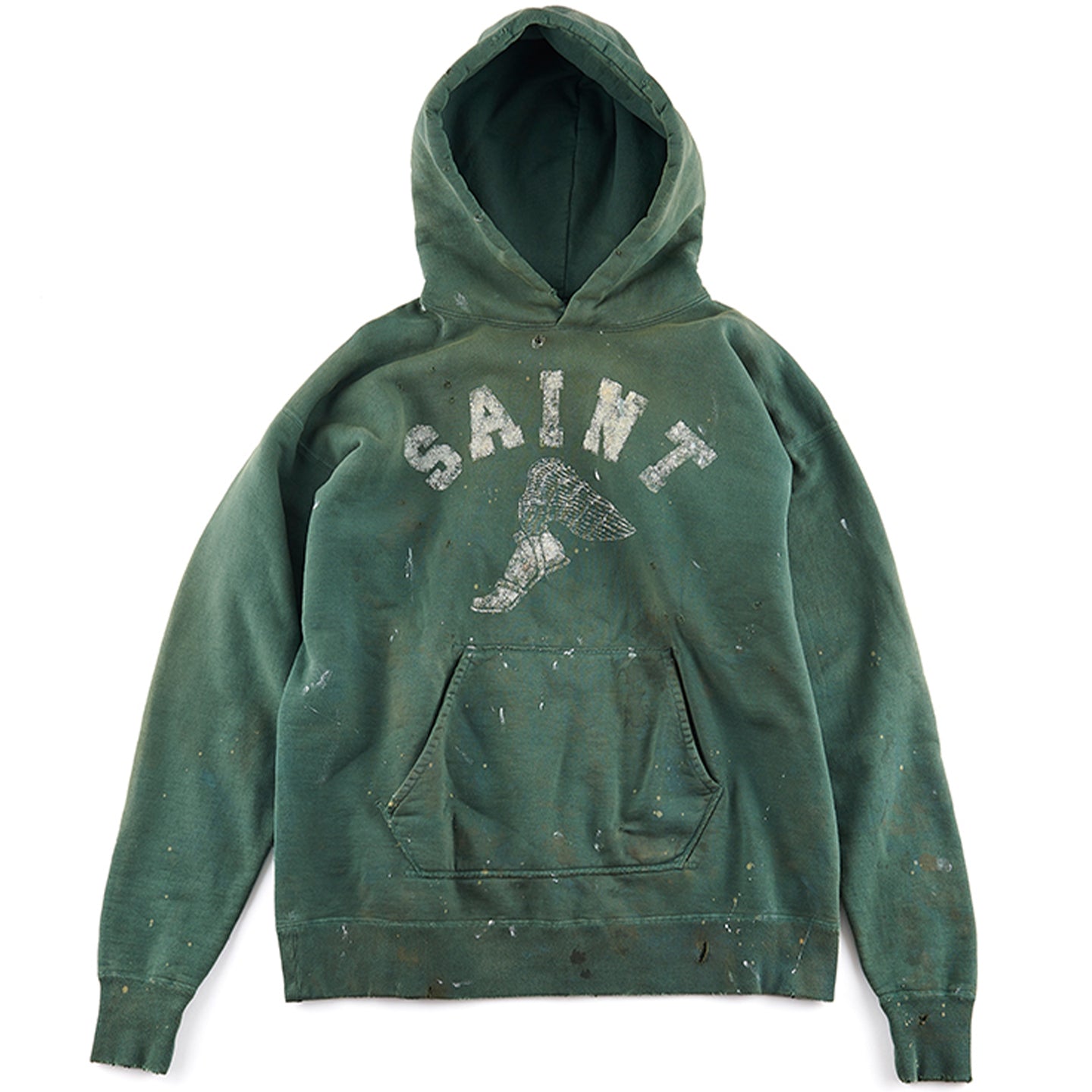 SAINT MICHAEL AGED HOODIE