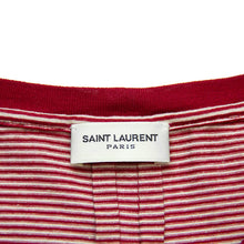Load image into Gallery viewer, SAINT LAURENT AW13 STRIPED POCKET TEE