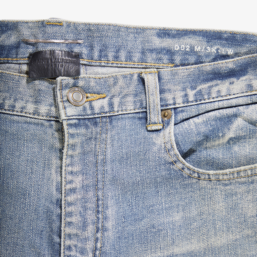 SAINT LAURENT AW13 D02 WHISKER DENIM