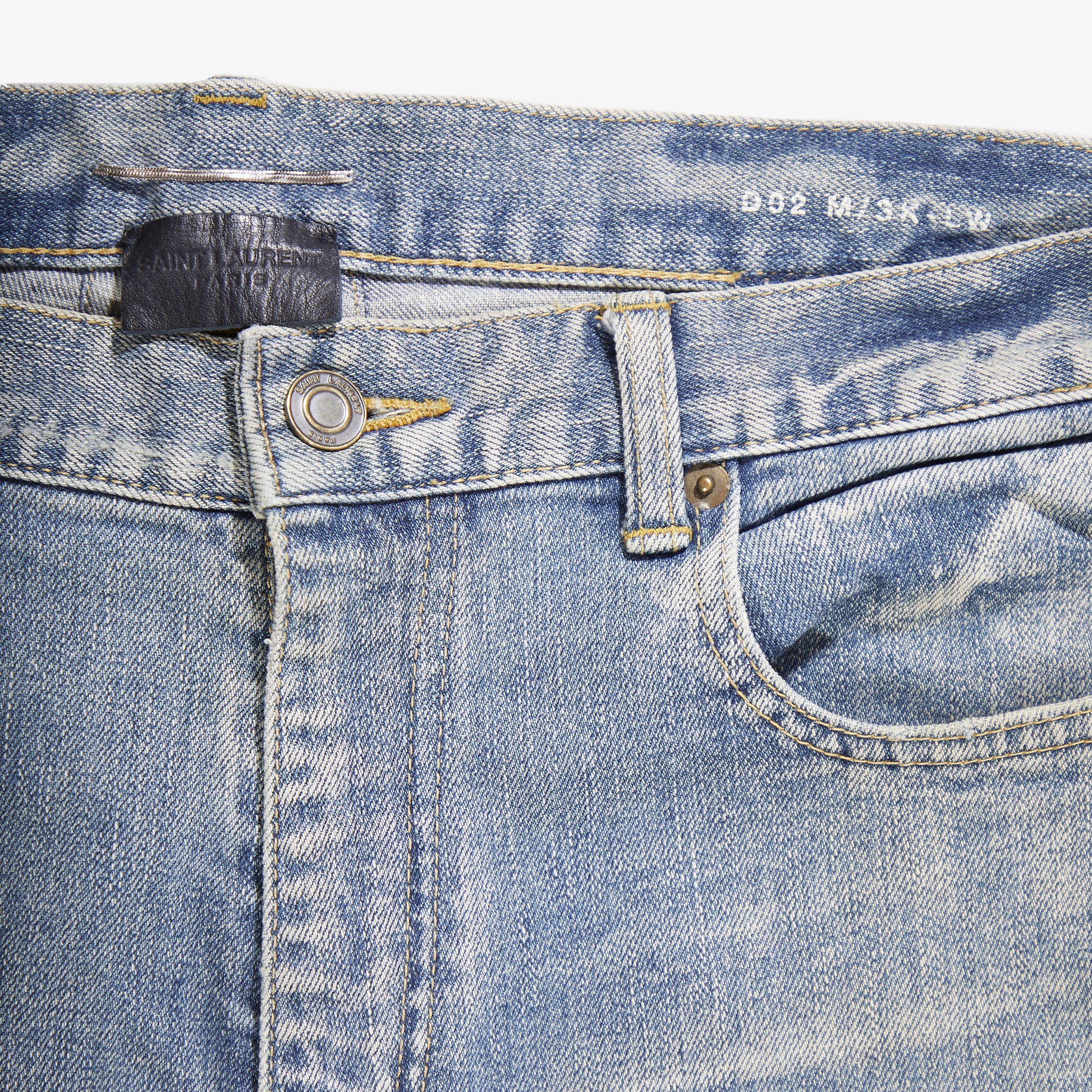 SAINT LAURENT AW13 D02 WHISKER DENIM