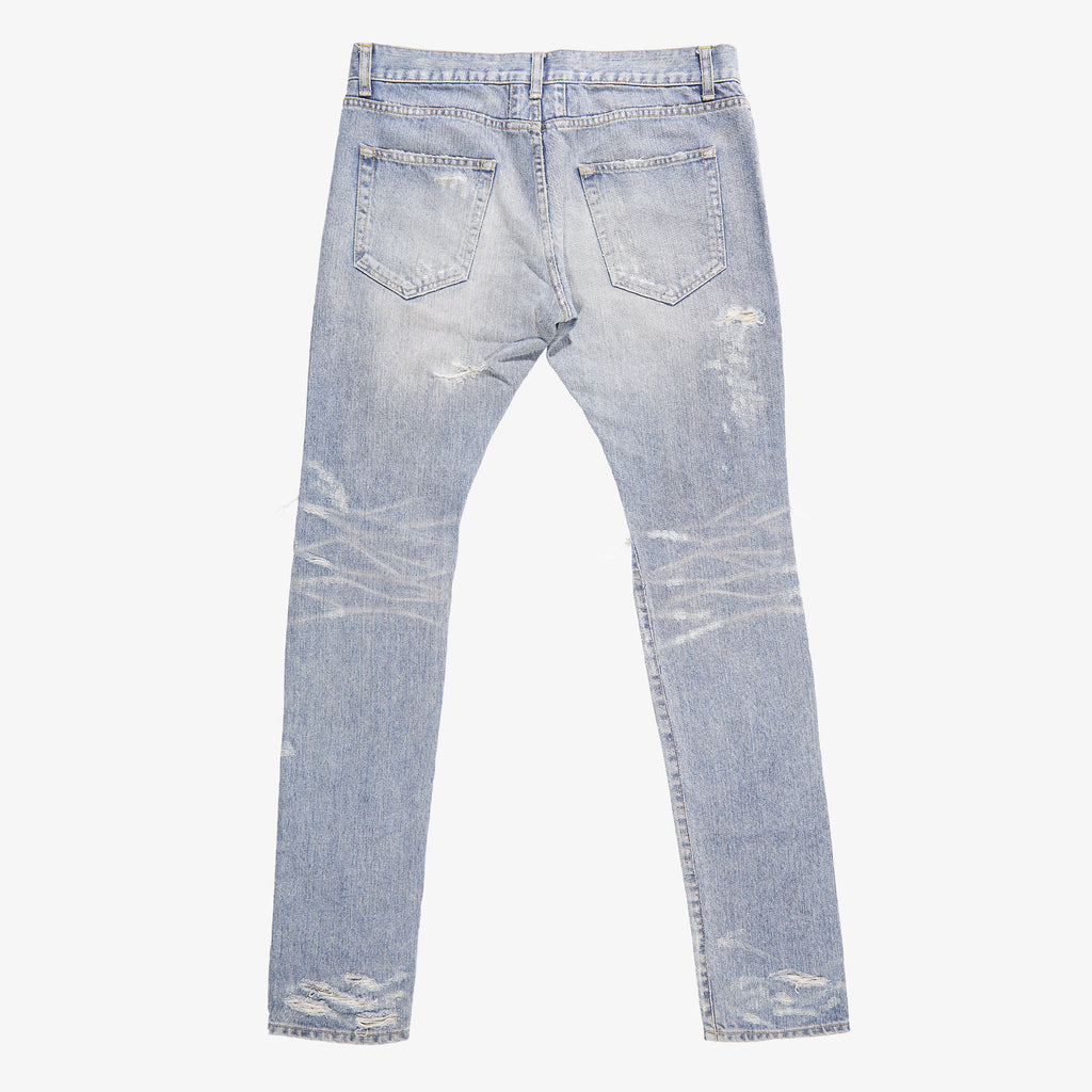 SAINT LAURENT AW13 D02 LITTLE CRASH DENIM