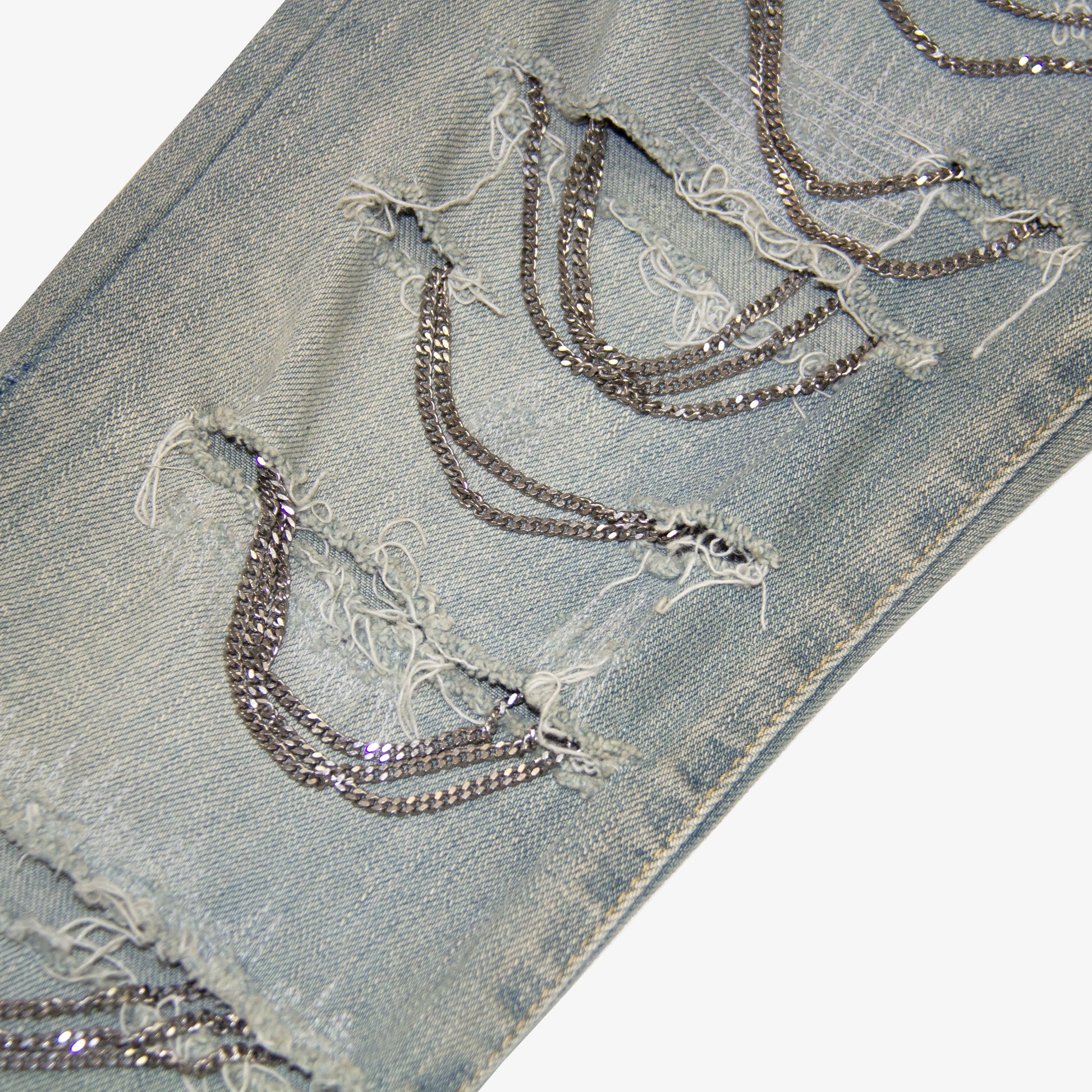 AW13 D02 RUNWAY CHAIN DENIM