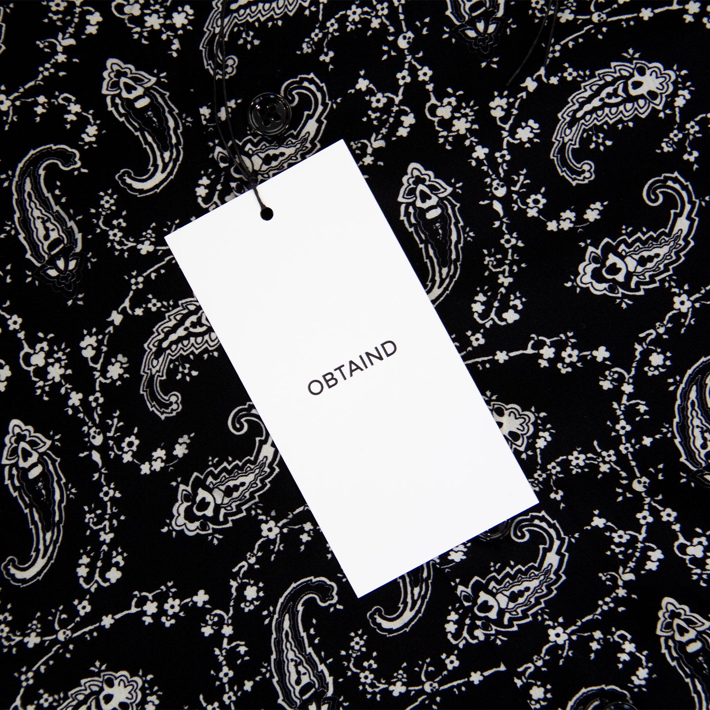 SAINT LAURENT SS15 SILK PAISLEY SHIRT