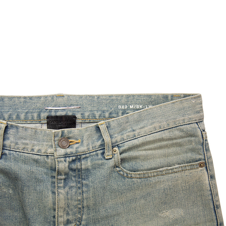 SAINT LAURENT AW14 D02 REISSUE CRASH DENIM