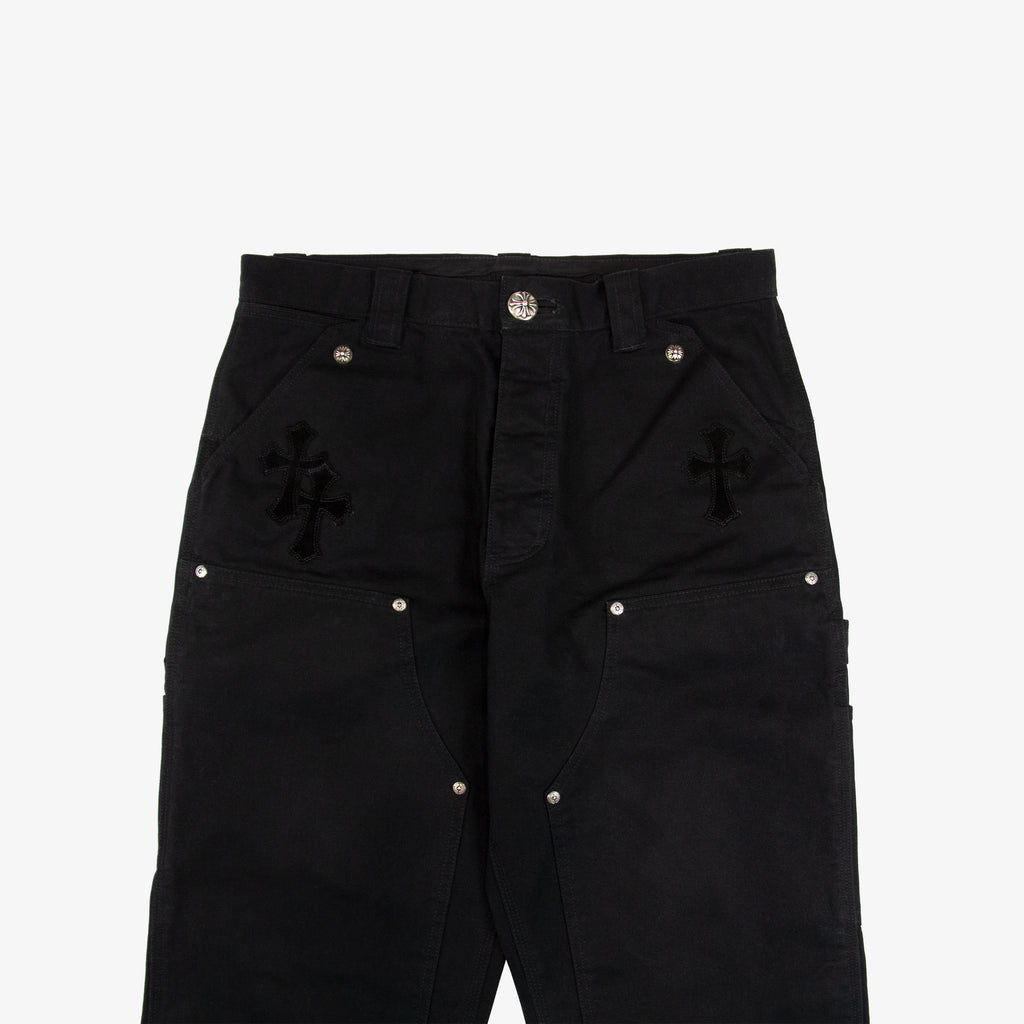 BLACK SUEDE PATCH CARPENTER (1/1)