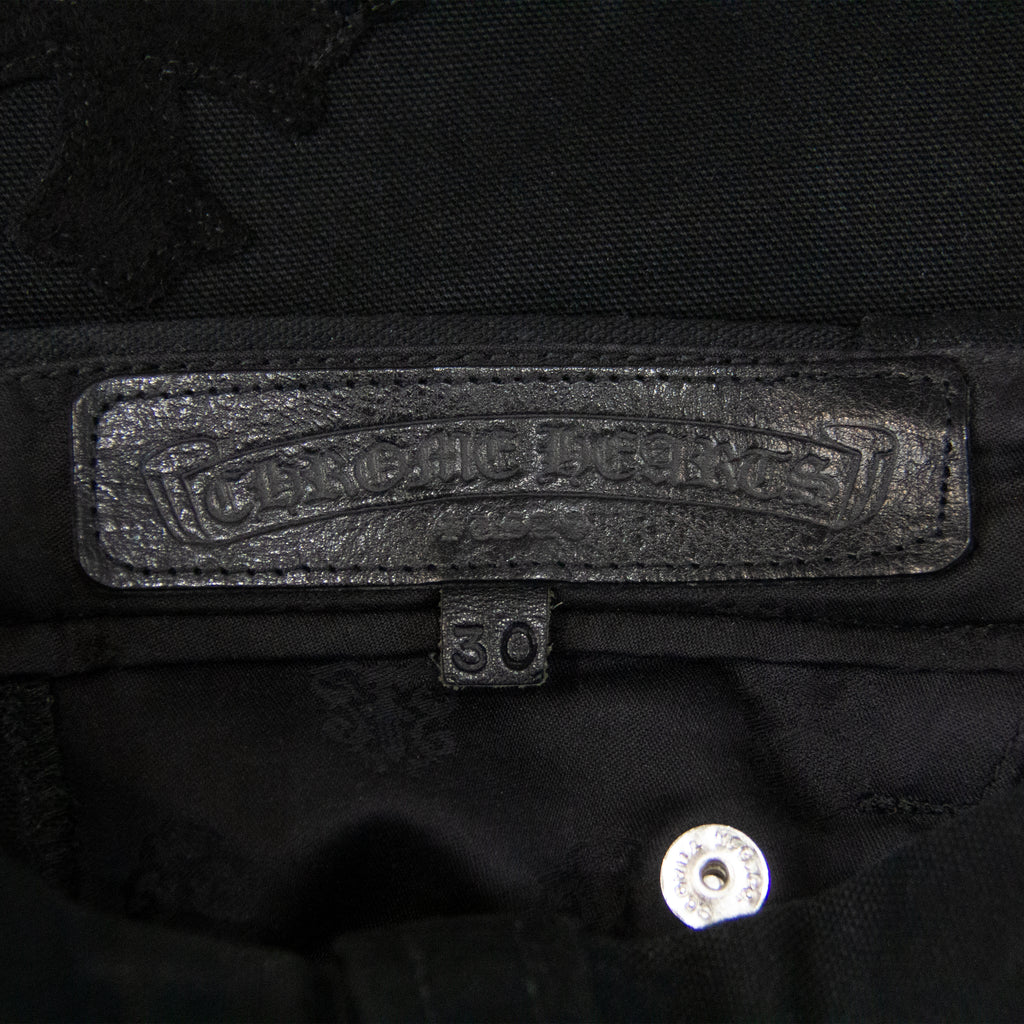 BLACK SUEDE PATCH CARPENTER (1/1)