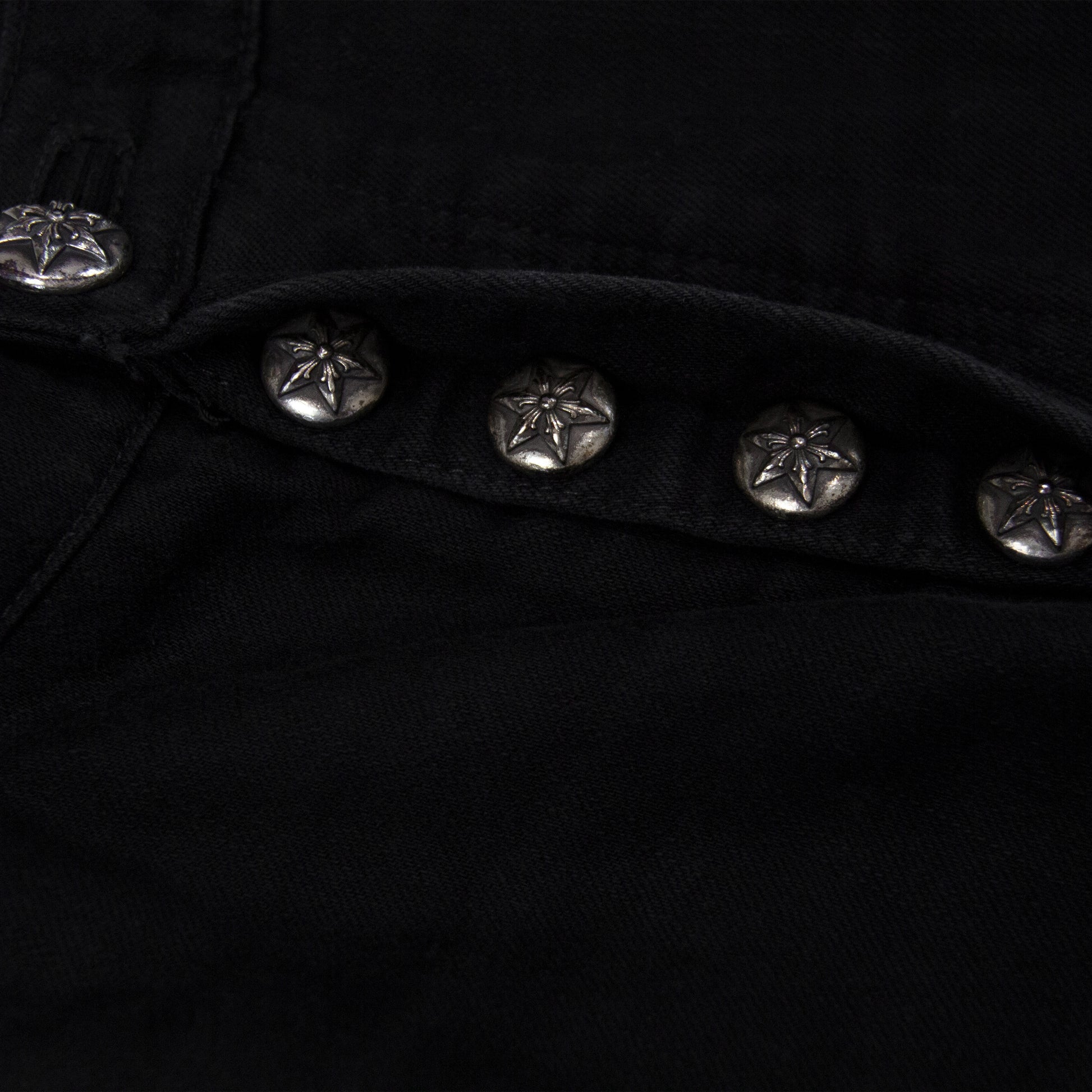 CHROME HEARTS SPECIAL ORDER STAR PATCH DENIM