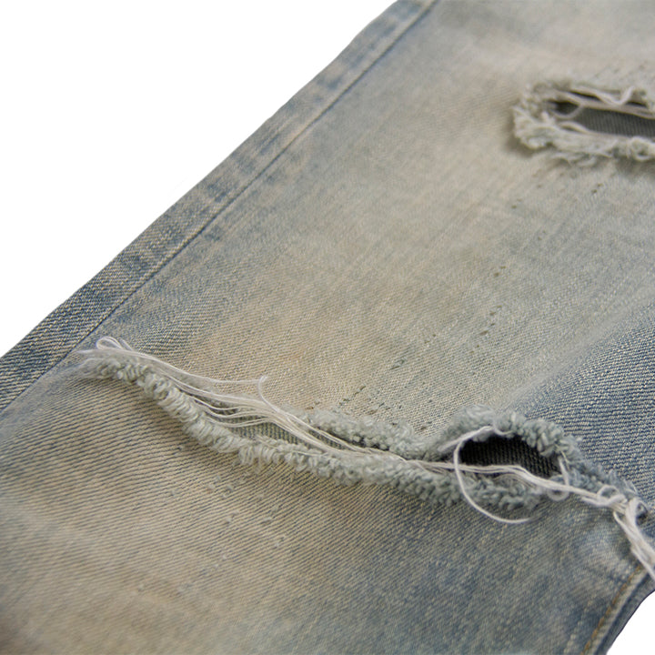 SAINT LAURENT SS13 DISTRESSED D01 DENIM