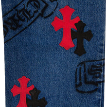 Load image into Gallery viewer, CHROME HEARTS STENCIL PATCHWORK DENIM
