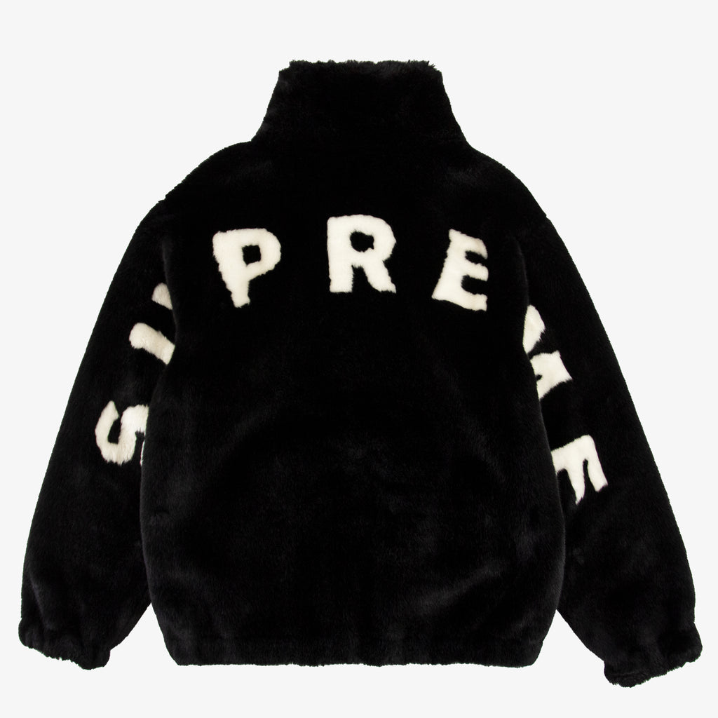 SUPREME SS17 FAUX FUR BOMBER JACKET