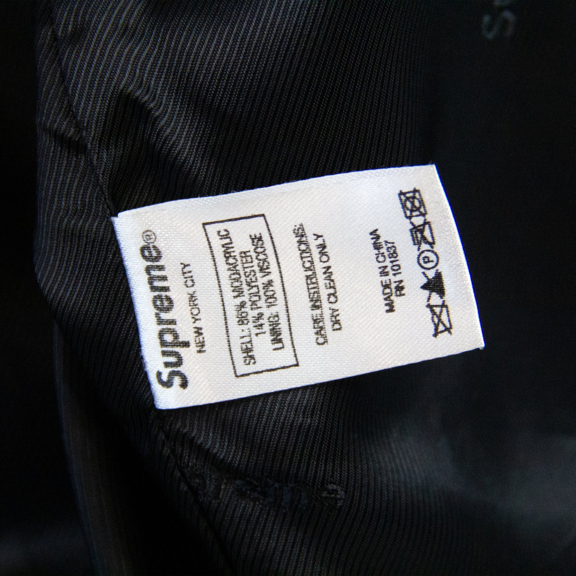 SUPREME SS17 FAUX FUR BOMBER JACKET