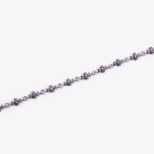 Load image into Gallery viewer, .925 TINY E BRACELET 7.5&quot;