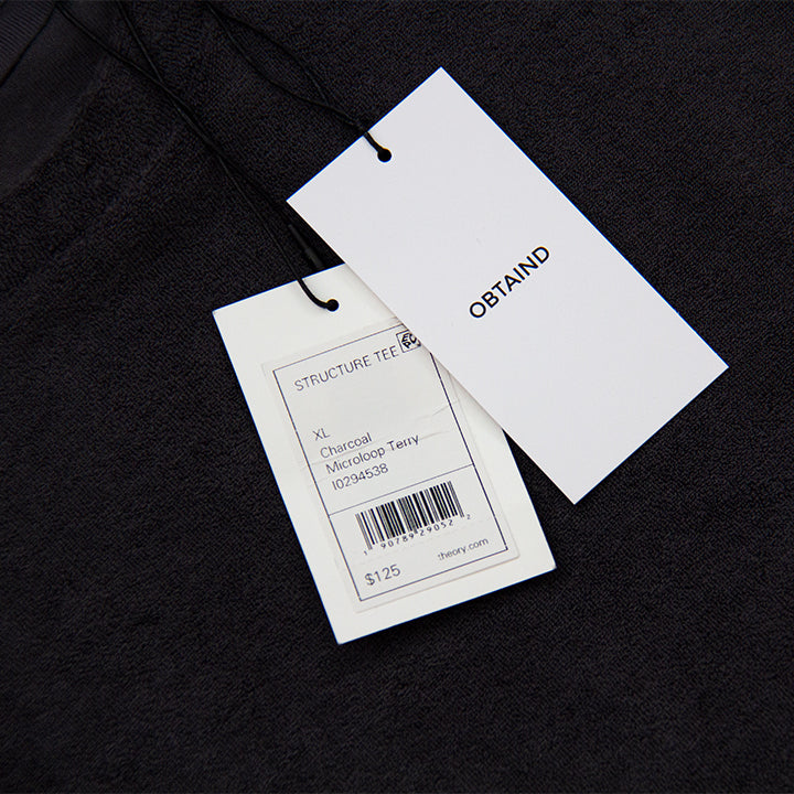 THEORY MICROLOOP TERRY STRUCTURE TEE