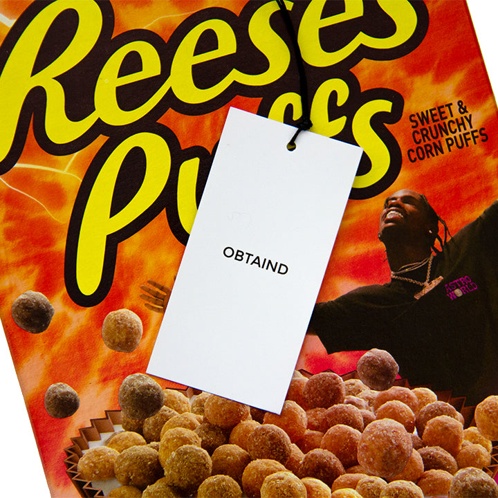 TRAVIS SCOTT x REESE'S PUFFS LIMITED EDITION CEREAL BOX