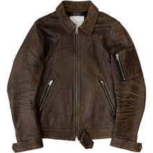 Load image into Gallery viewer, AW10 UNDERCOVER GIRA LEATHER JACKET