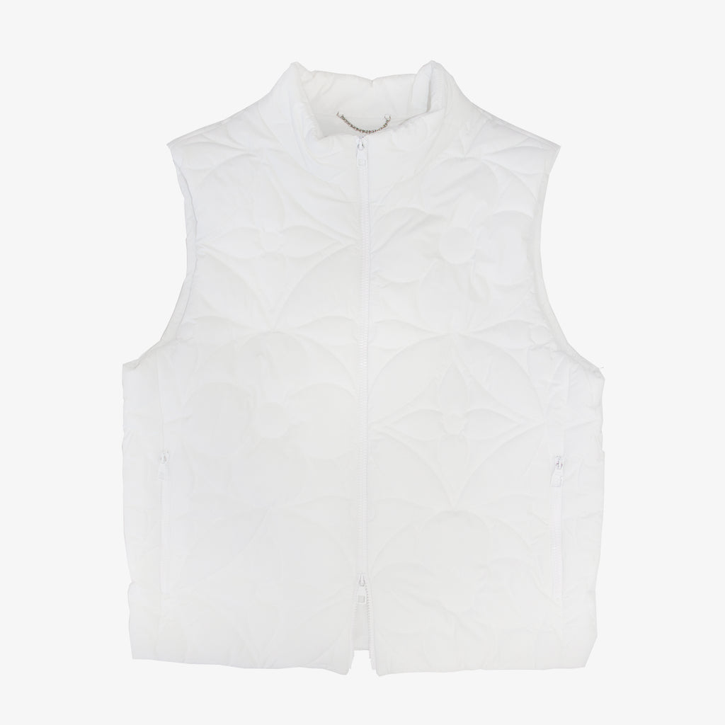 LVSE PADDED MONOGRAM FLOWER VEST | 52
