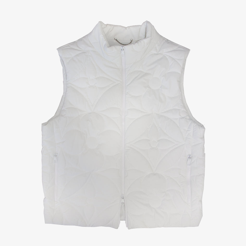 LVSE PADDED MONOGRAM FLOWER VEST | 52