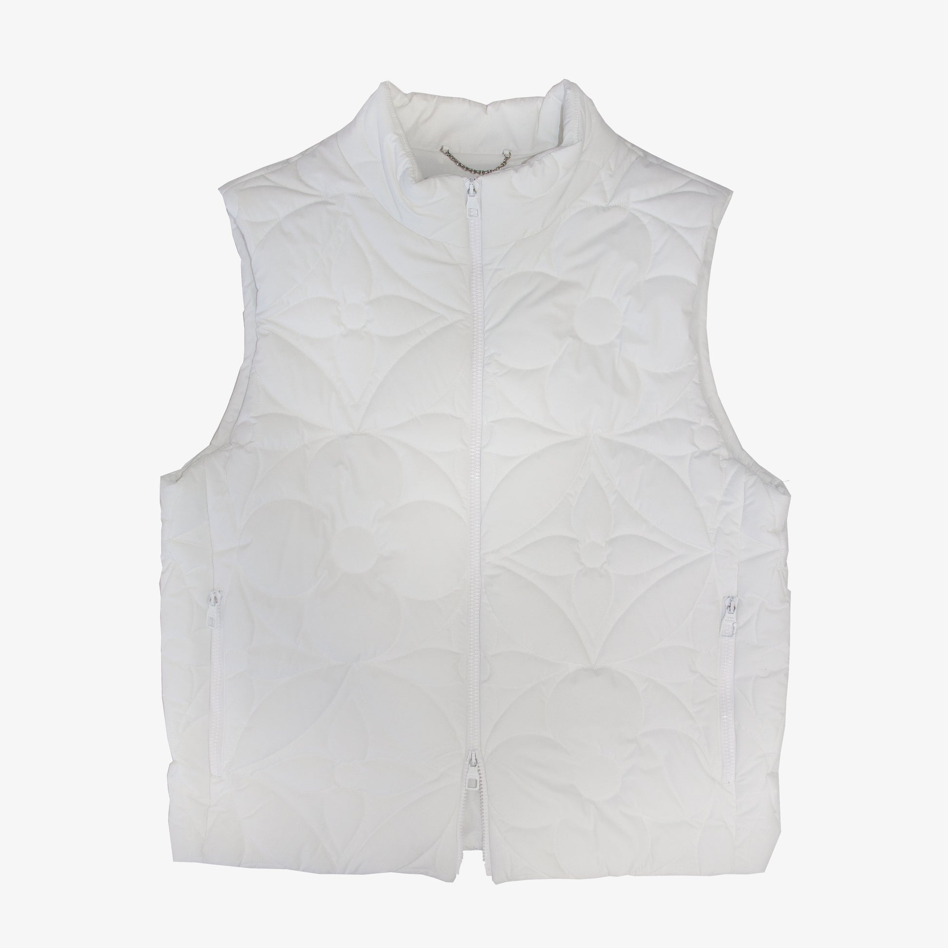 LVSE PADDED MONOGRAM FLOWER VEST | 52