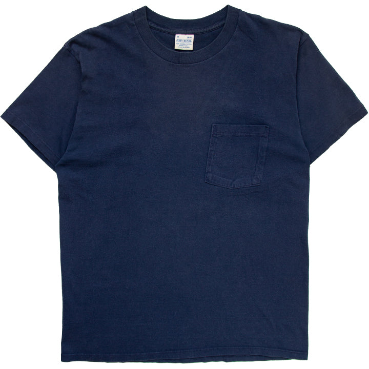 VINTAGE 1990 SINGLE STITCH BLANK POCKET TEE