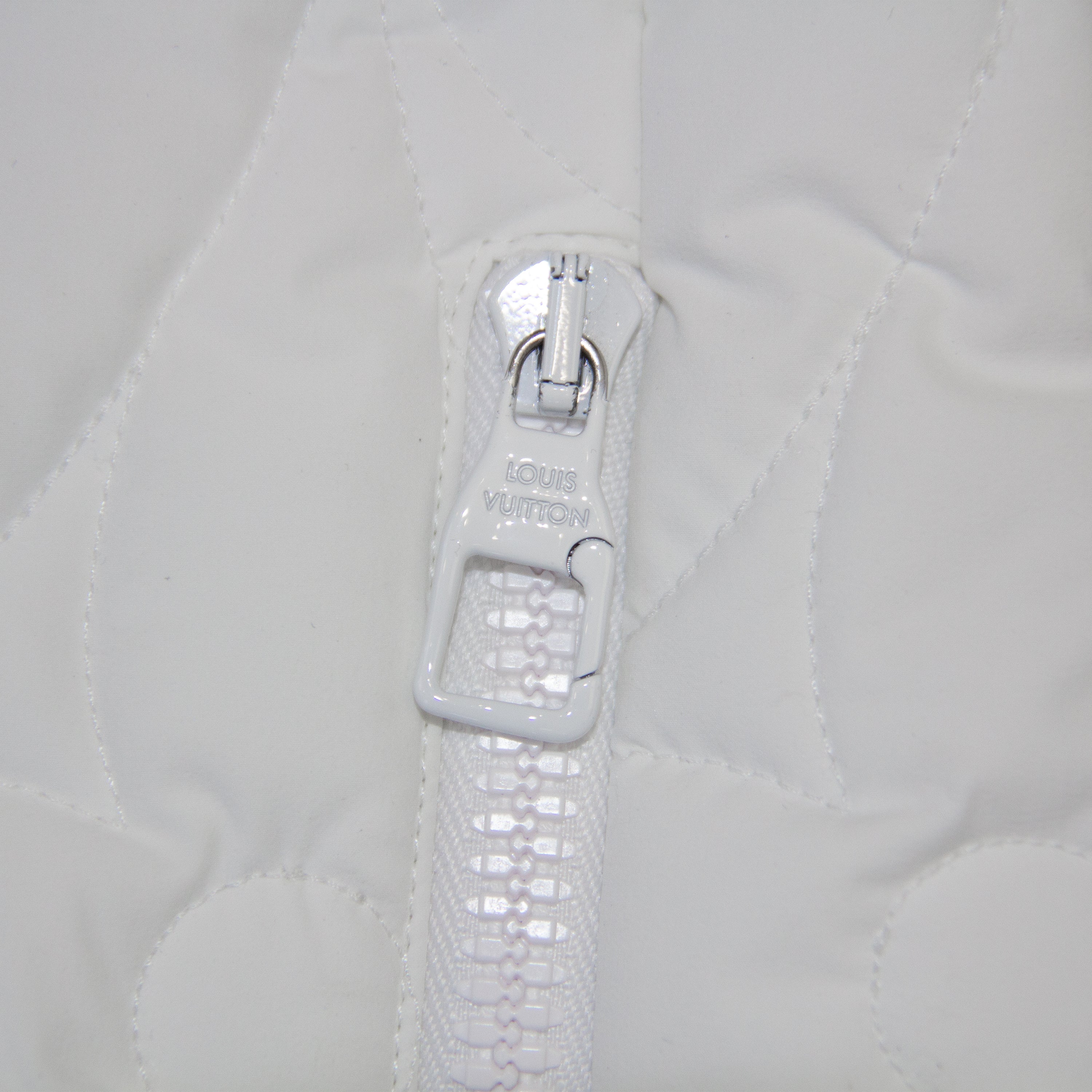 Louis Vuitton Monogram Embossed Utility Vest White