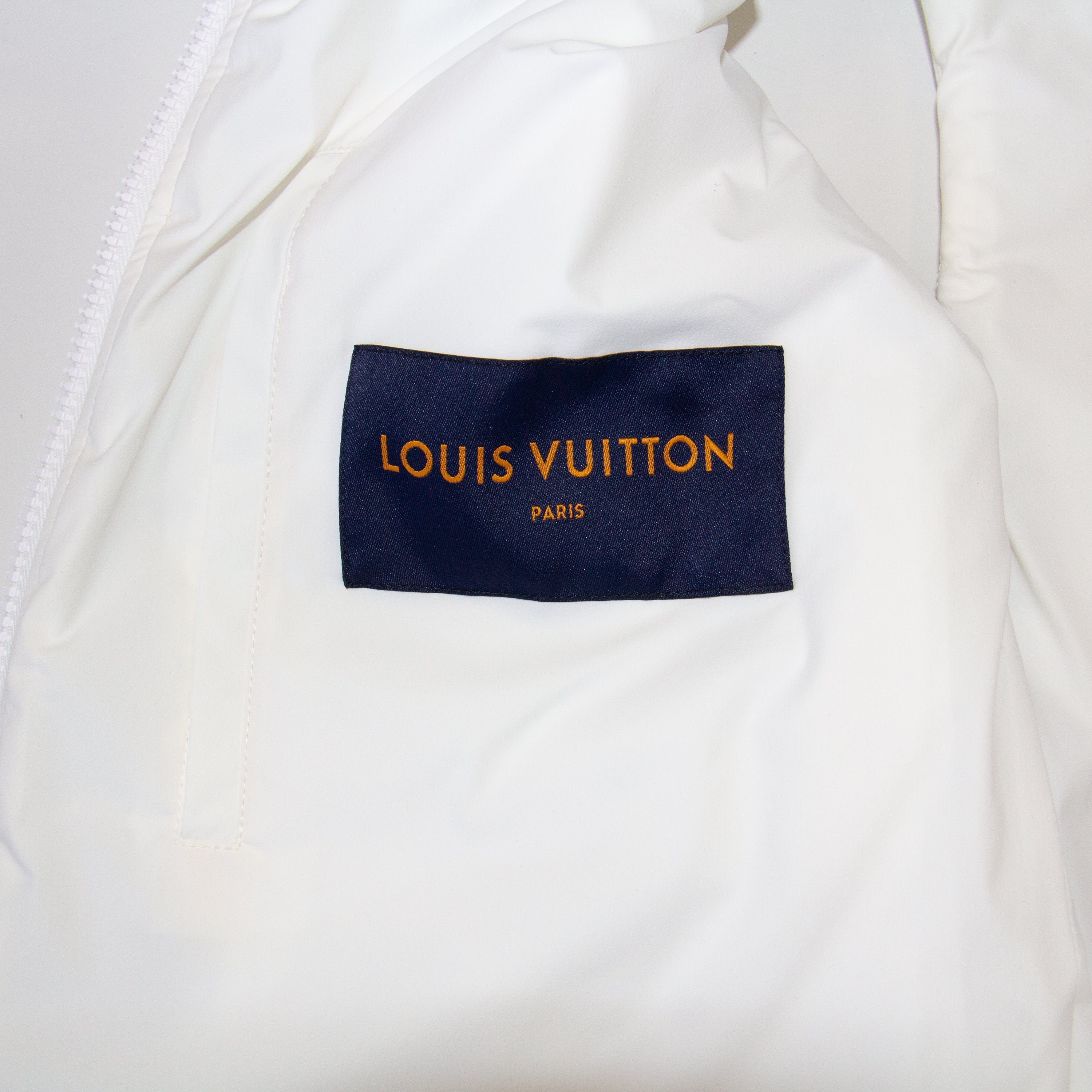 Louis Vuitton Lvse Padded Monogram Flower Gilet Navy Night. Size 46