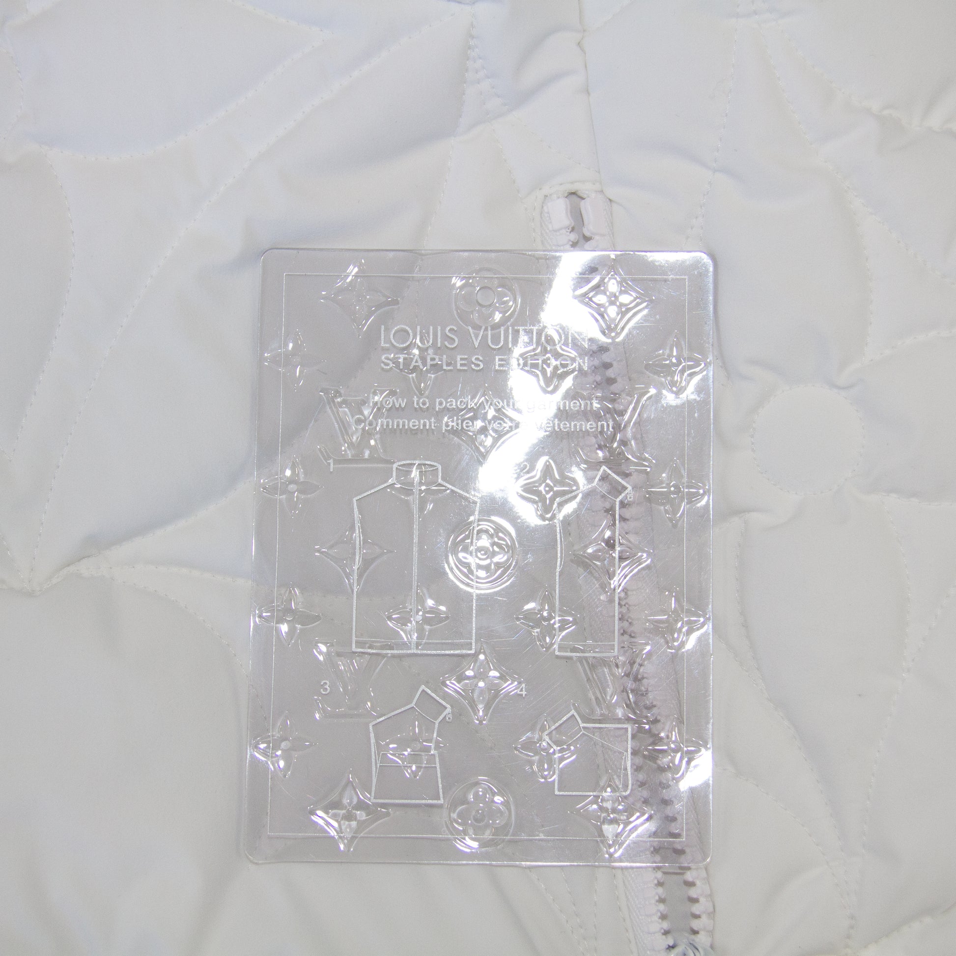 LVSE PADDED MONOGRAM FLOWER VEST | 52