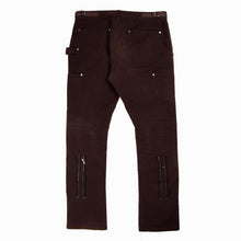 Load image into Gallery viewer, FLARED BROWN CARPENTER PANT