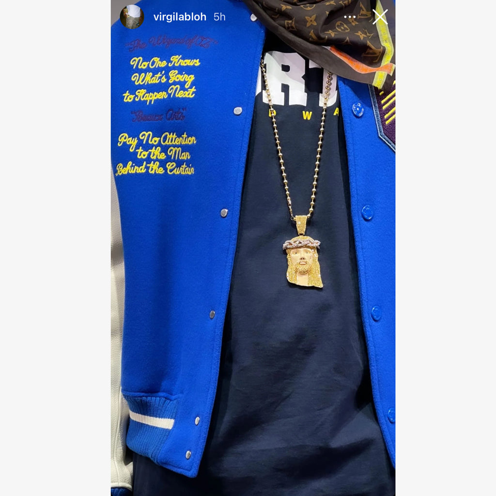 PLAIN RAINBOW WIZARD OF OZ VARSITY JACKET | 50