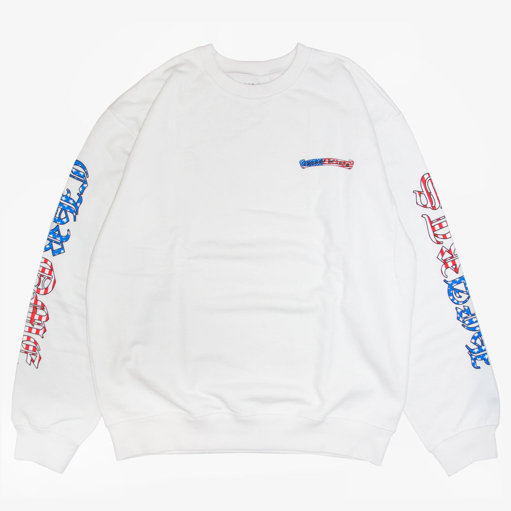 AMERICANA SCROLL LOGO CREWNECK