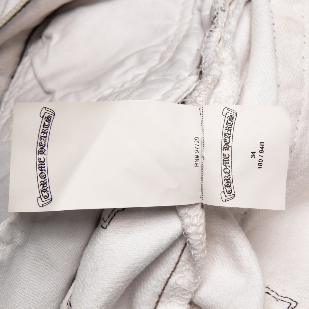 CLASSIC LEOPARD CROSS PATCH DENIM