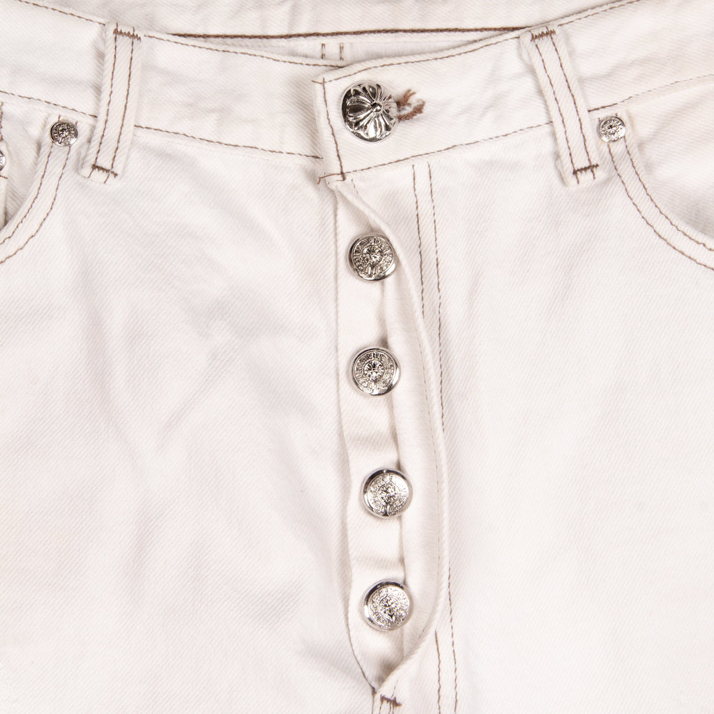 CLASSIC LEOPARD CROSS PATCH DENIM