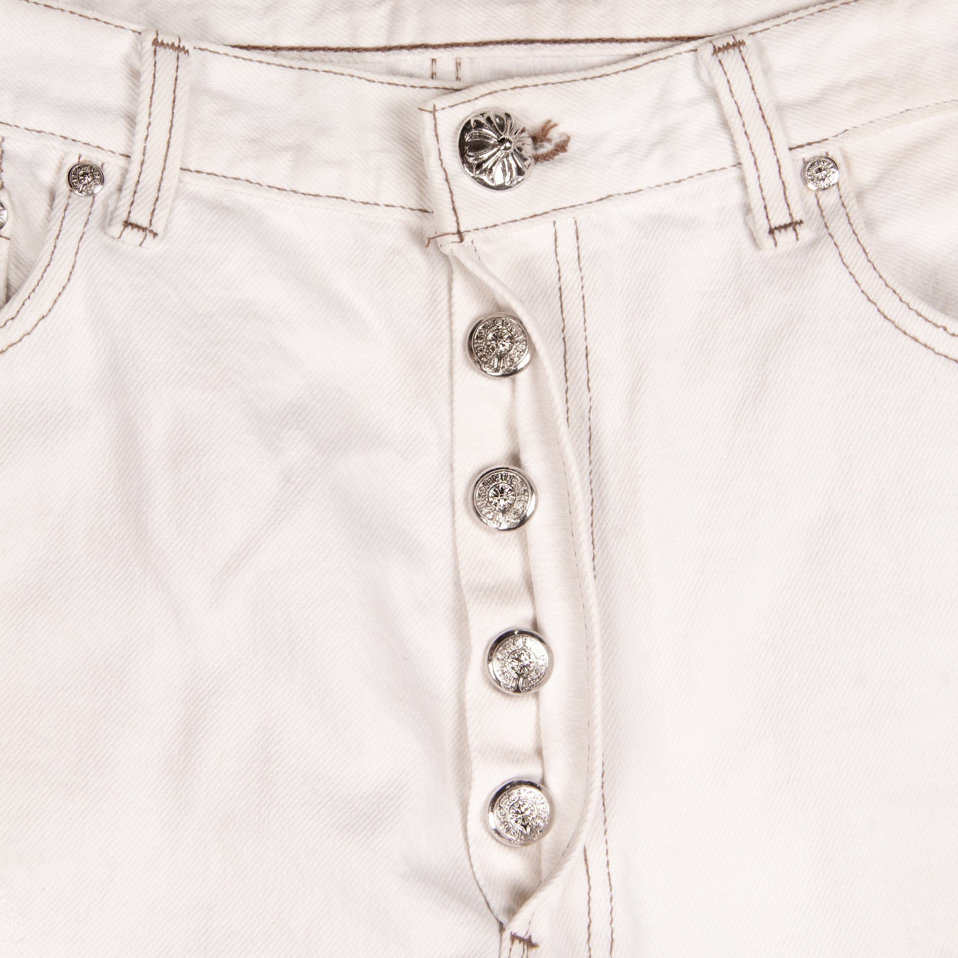 CLASSIC LEOPARD CROSS PATCH DENIM