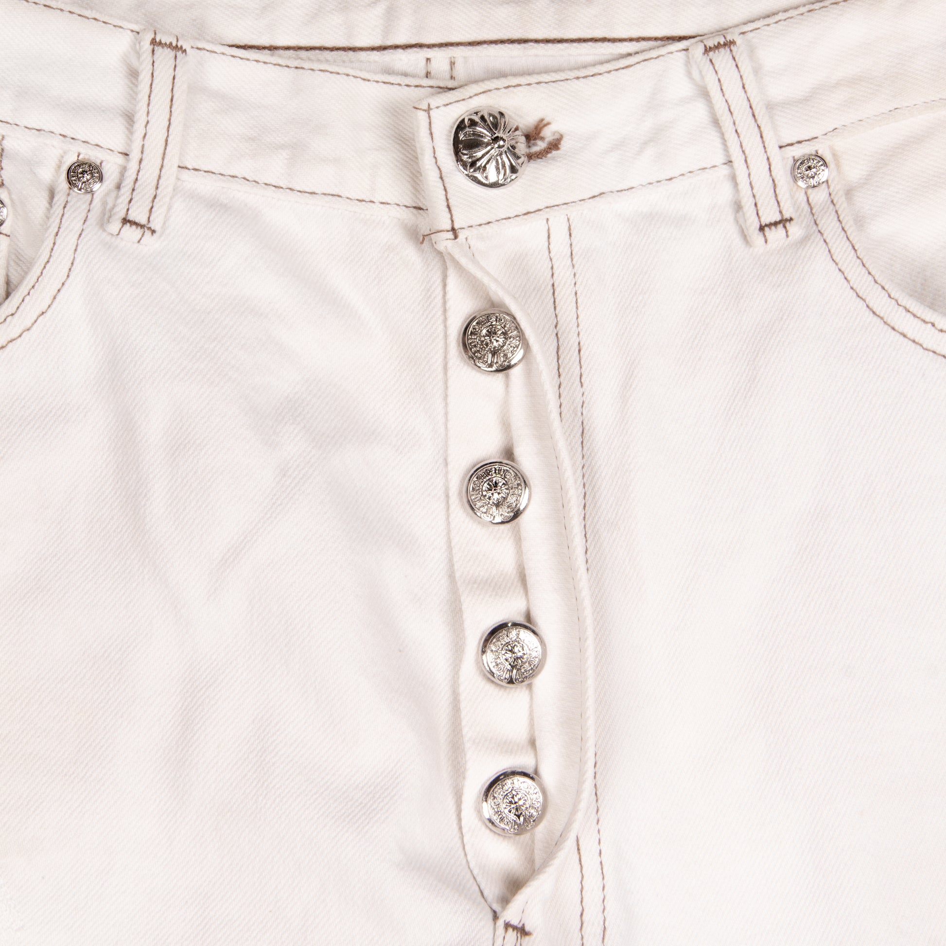 CLASSIC LEOPARD CROSS PATCH DENIM