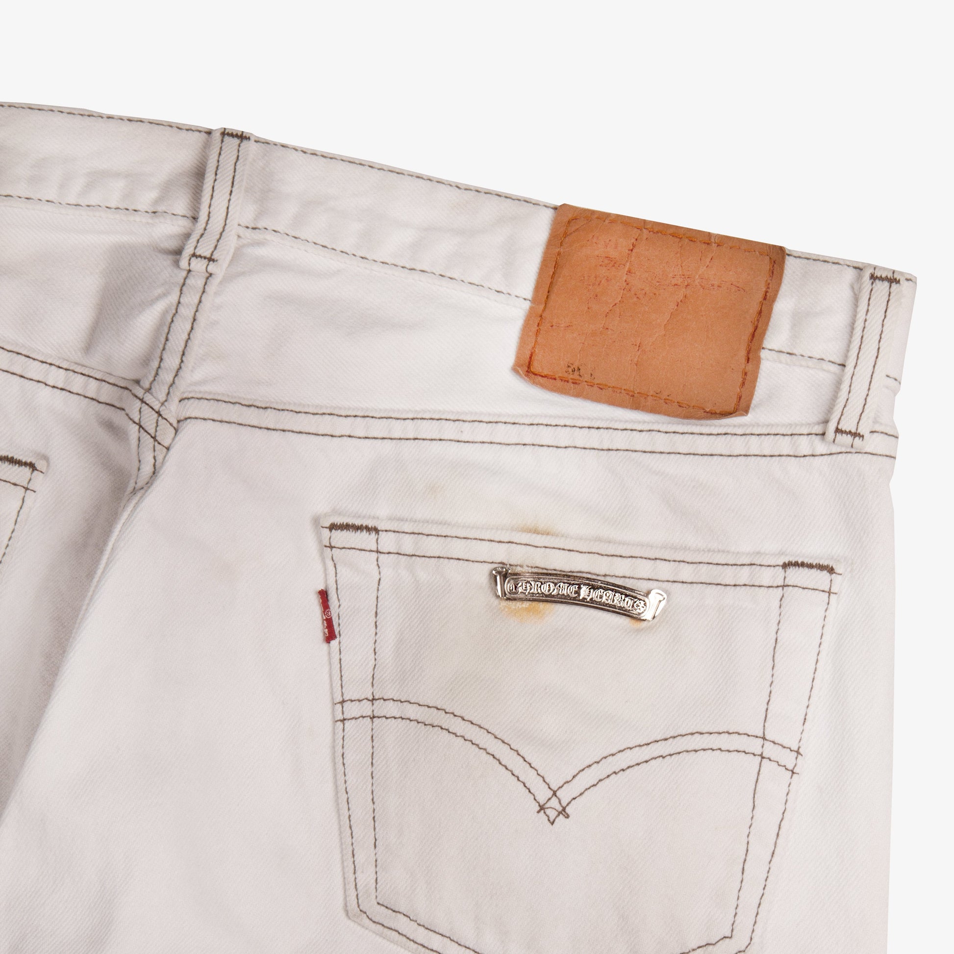 CLASSIC LEOPARD CROSS PATCH DENIM