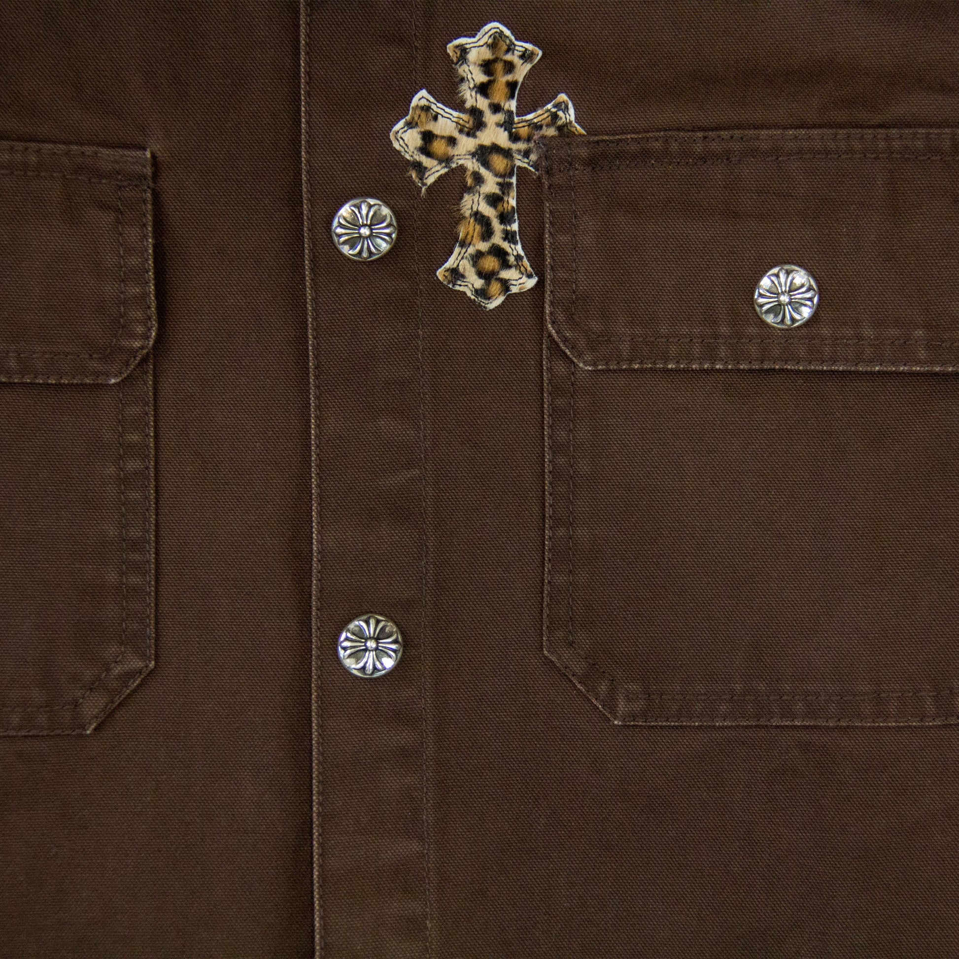 LEOPARD CROSS PATCH WORKDOG JACKET (1/1)