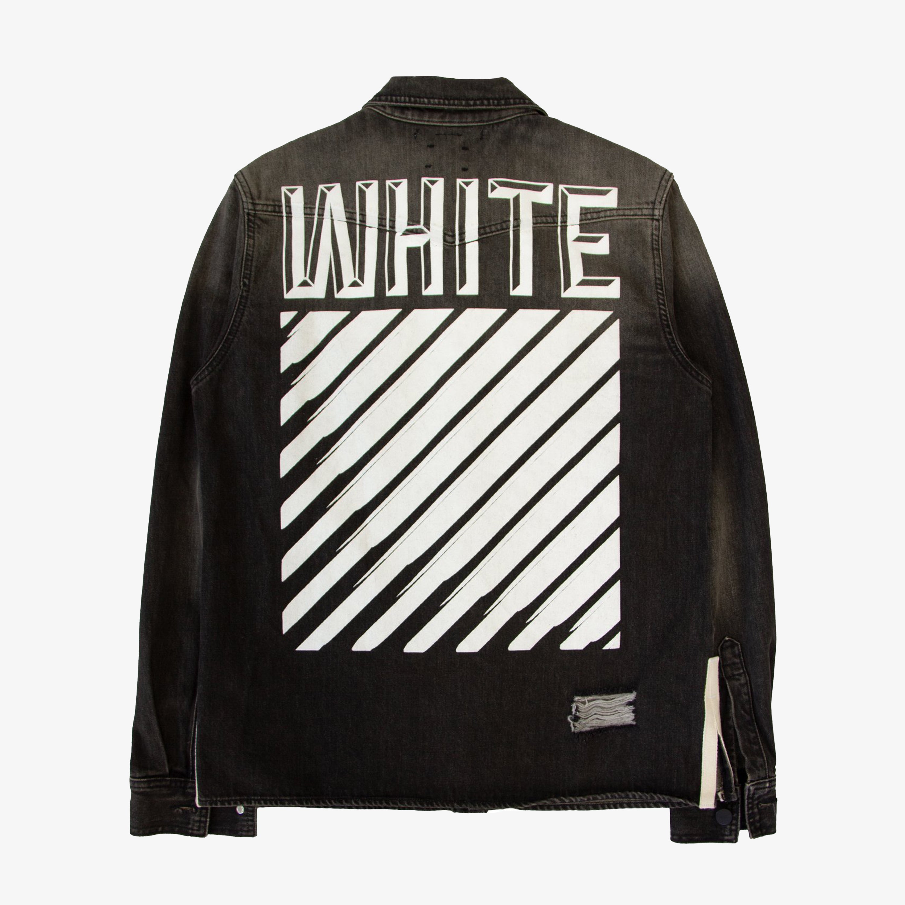 Off white denim jackets Clearance