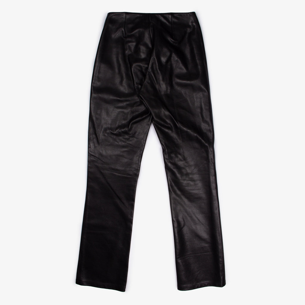 FLEUR KNEE HEAVY LEATHER PANTS